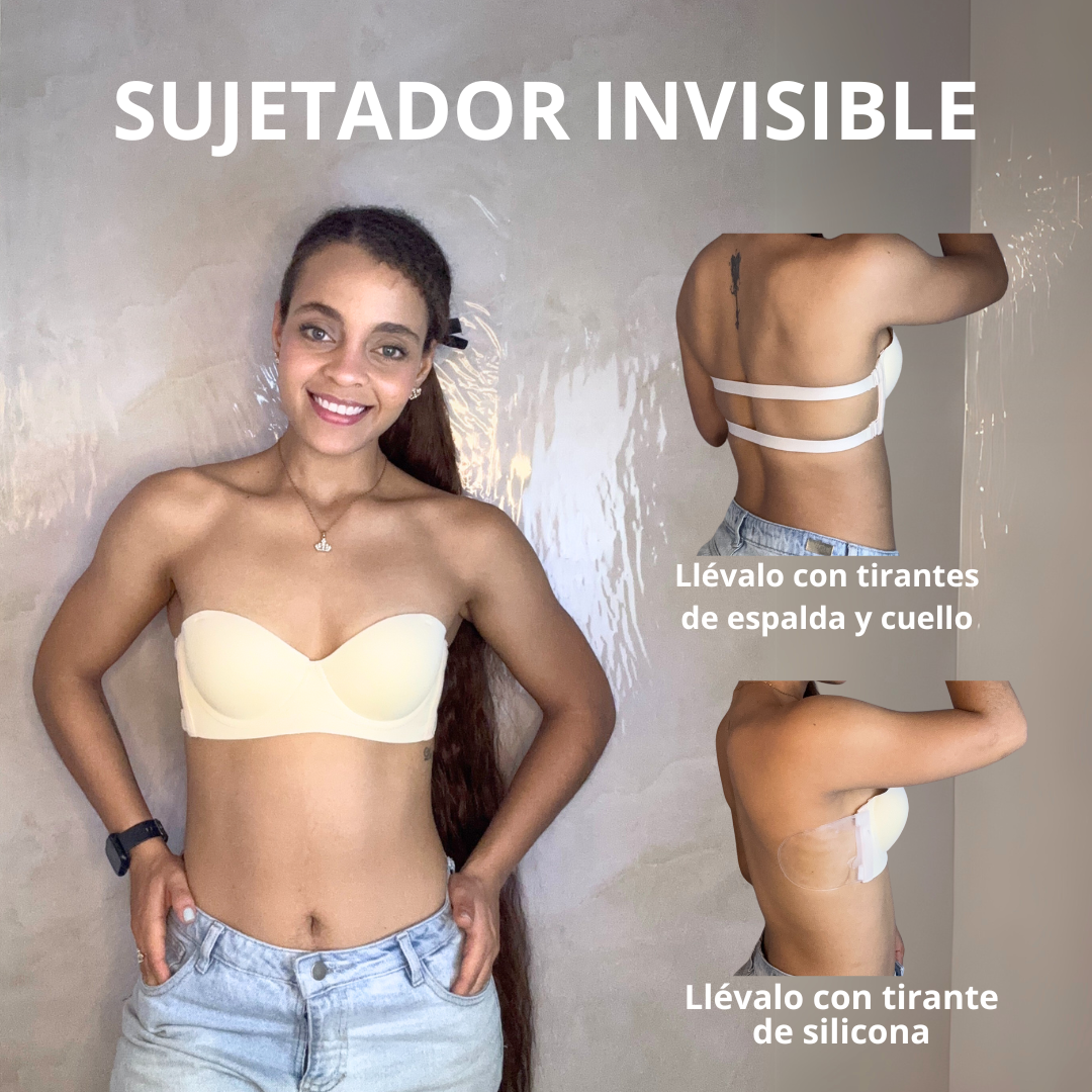 ¡LUCE TUS ESCOTES CON SEGURIDAD! BRA MÁGICO 3EN1