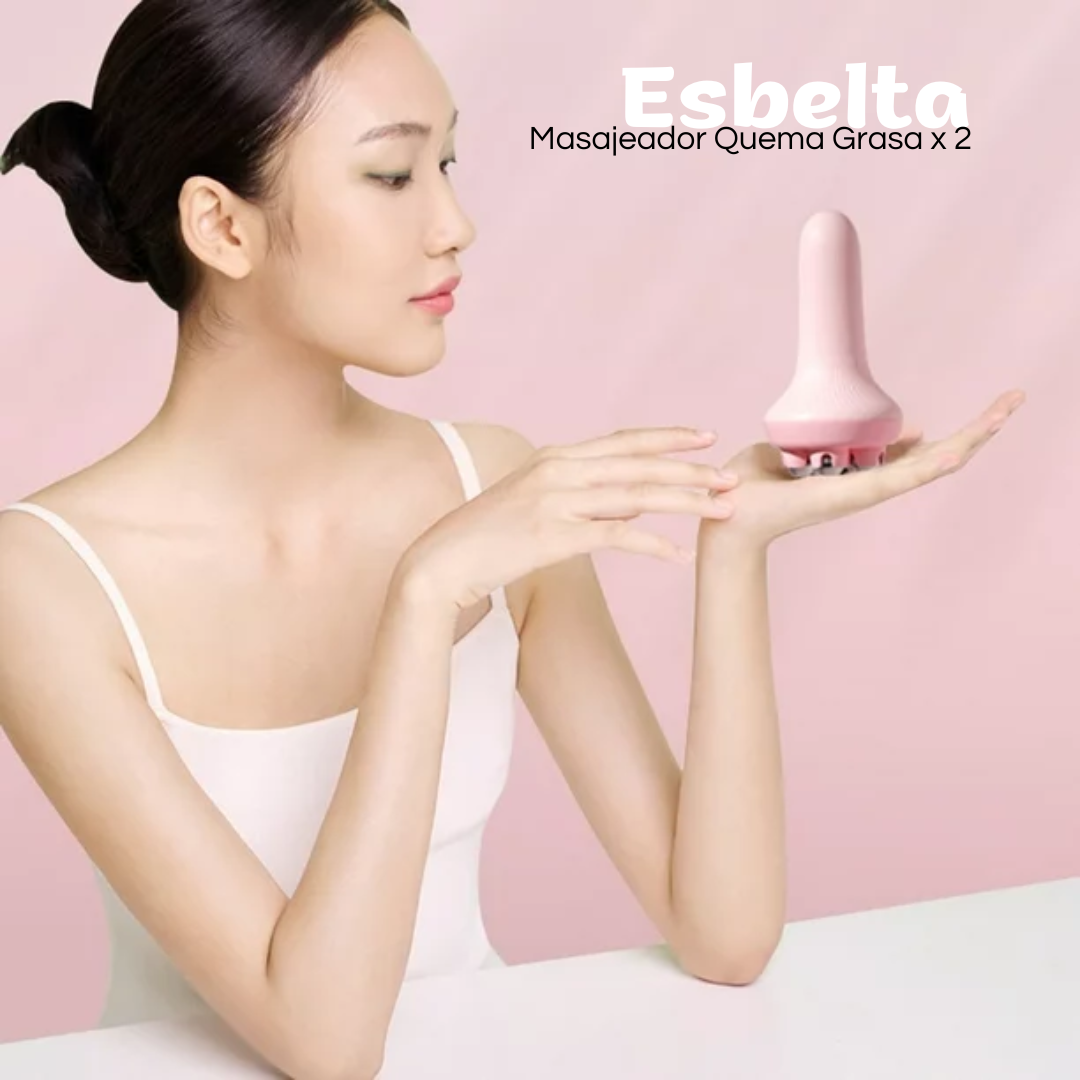 ¡PRODUCTO EXCLUSIVO! ESBELTA: Set x 2 Masajeadores Quema Grasa