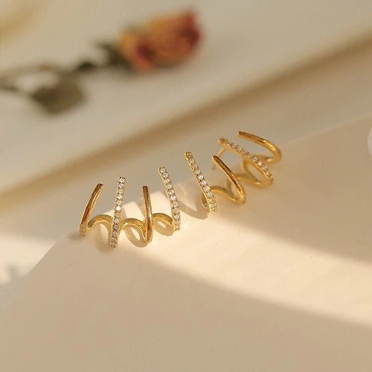 2 💎 ¡PRODUCTO ADICIONAL! 💎 ARETES DE CUATRO GARRAS 🌟