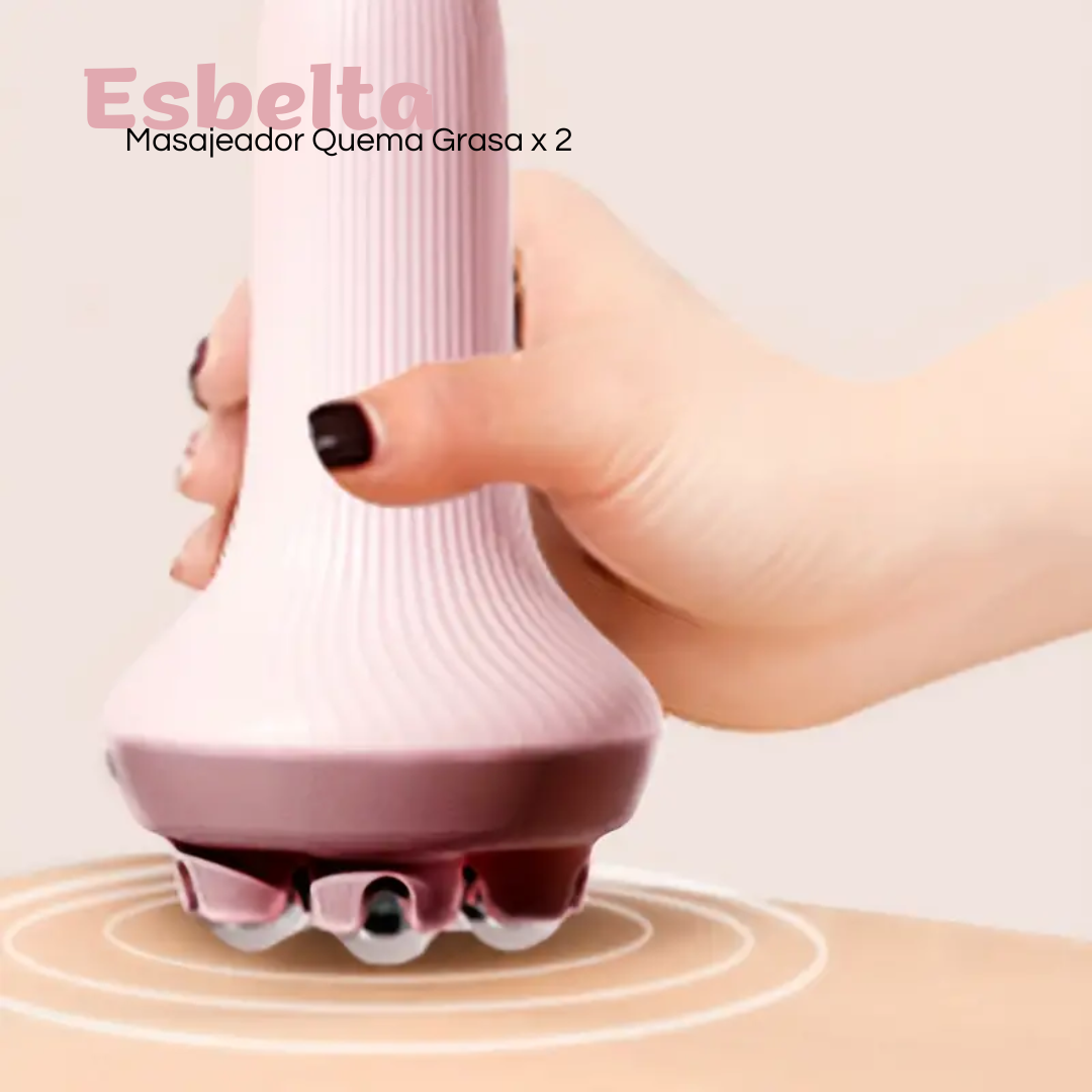 ¡PRODUCTO EXCLUSIVO! ESBELTA: Set x 2 Masajeadores Quema Grasa