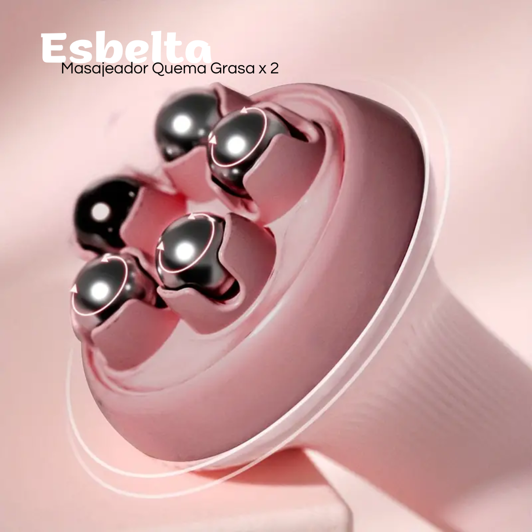 ¡PRODUCTO EXCLUSIVO! ESBELTA: Set x 2 Masajeadores Quema Grasa