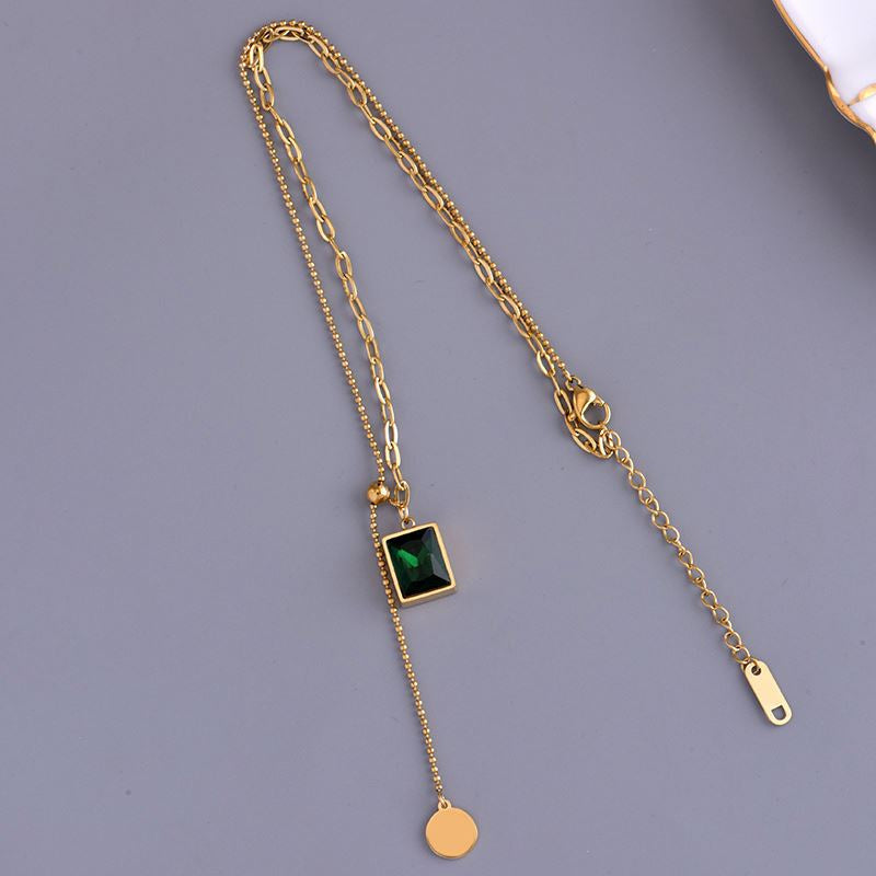 ¡PRODUCTO EXCLUSIVO! COLLAR ESMERALDA REAL MKT A
