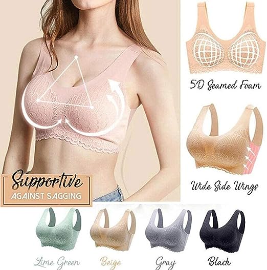 ¡CANTIDADES LIMITADAS! BRASIER 5D WIRELESS LATEX CONTOUR BRA