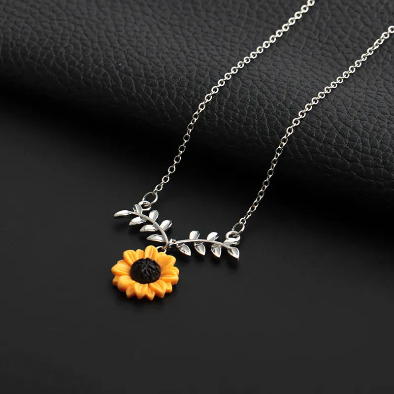 ¡ESPECIAL SAN VALENTÍN! ETERNO GIRASOL anillo y collar