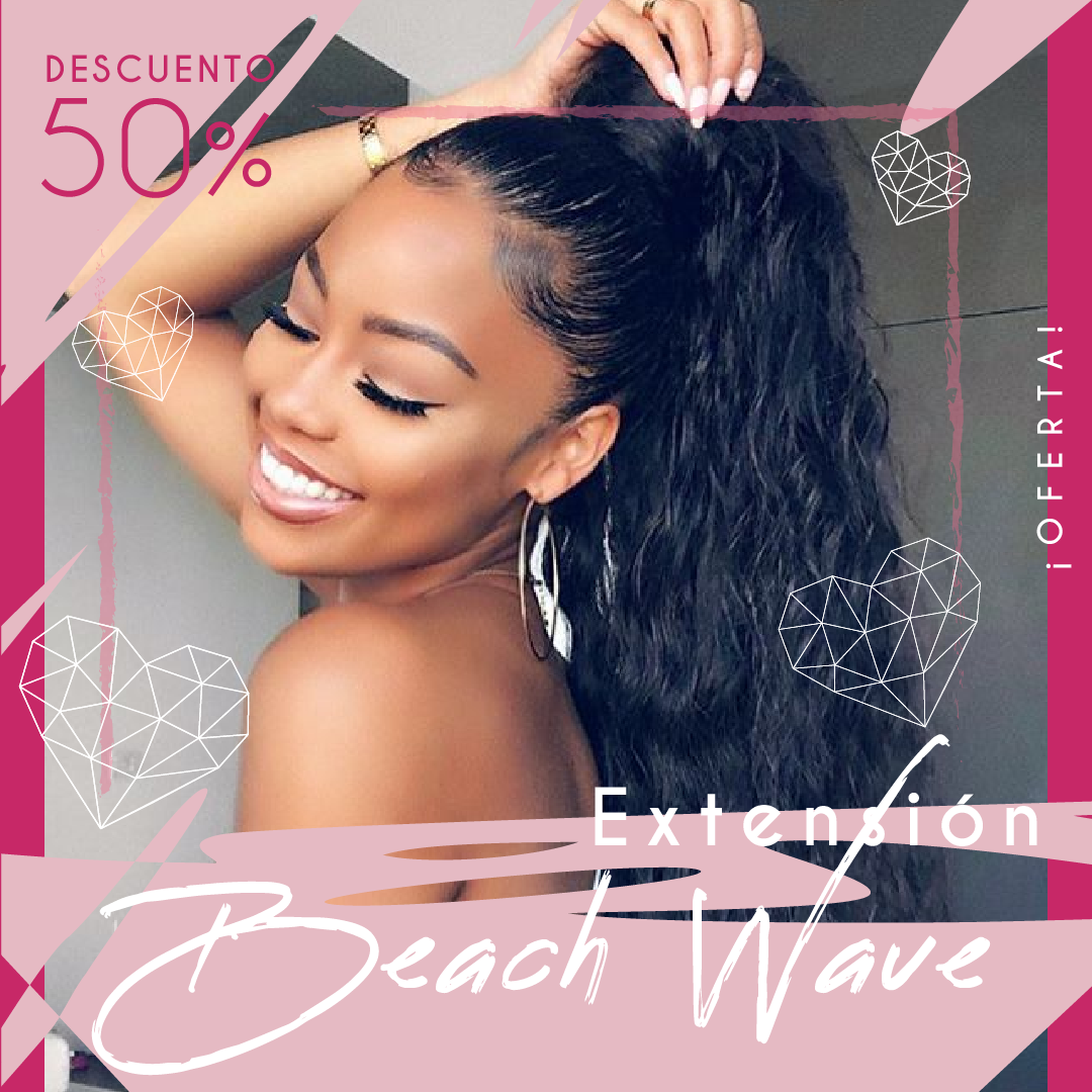 ADICIONAL EXTENSIÓN PARA EL CABELLO BEACH WAVE