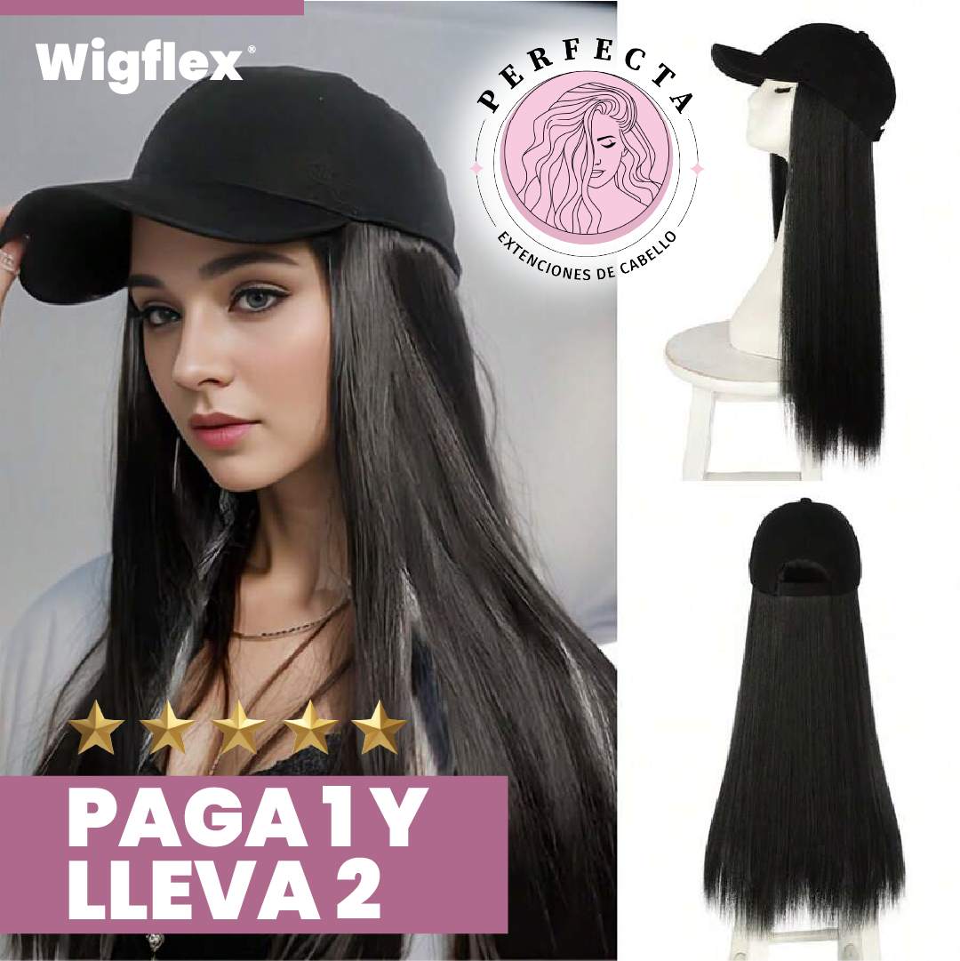 ¡ÚTIMAS UNIDADES! LLEVE 2 POR EL PRECIO DE 1 PELUCA WIGFLEX