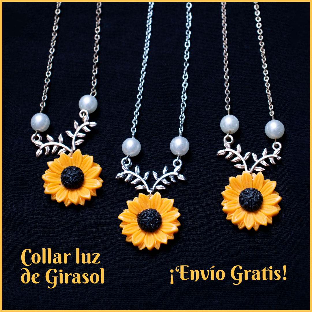¡¡EXCLUSIVO!! COLLAR LUZ GIRASOL