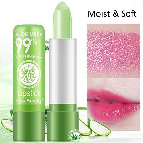 ¡¡HOT SALE!! KISS BEAUTY BÁLSAMO HIDRATANTE DE ALOE VERA PARA LABIOS