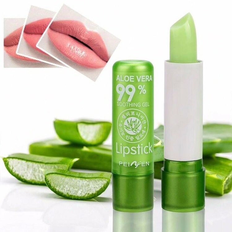 ¡¡HOT SALE!! KISS BEAUTY BÁLSAMO HIDRATANTE DE ALOE VERA PARA LABIOS