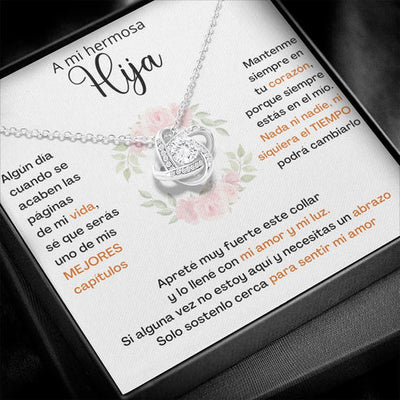 DISEÑO PREMIUM! COLLAR NUDO DE AMOR