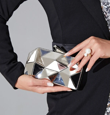 ADICIONAL BOLSO ACRILYC GEOMETRIC C