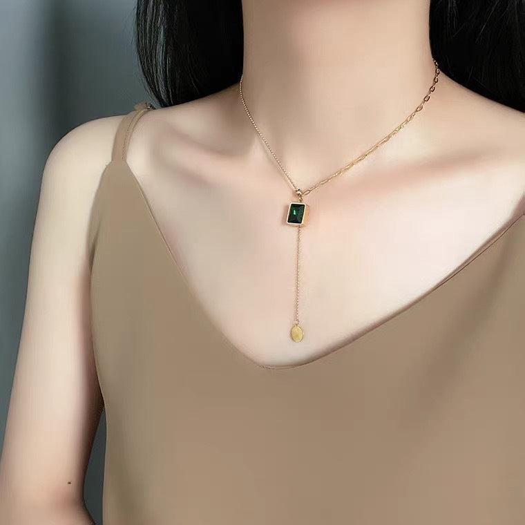 ¡PRODUCTO EXCLUSIVO! COLLAR ESMERALDA REAL MKT A