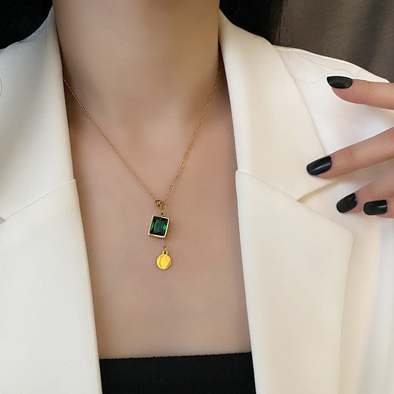 ¡PRODUCTO EXCLUSIVO! COLLAR ESMERALDA REAL MKT A