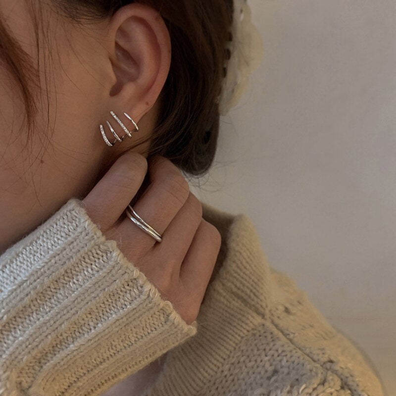 2 💎 ¡PRODUCTO ADICIONAL! 💎 ARETES DE CUATRO GARRAS 🌟