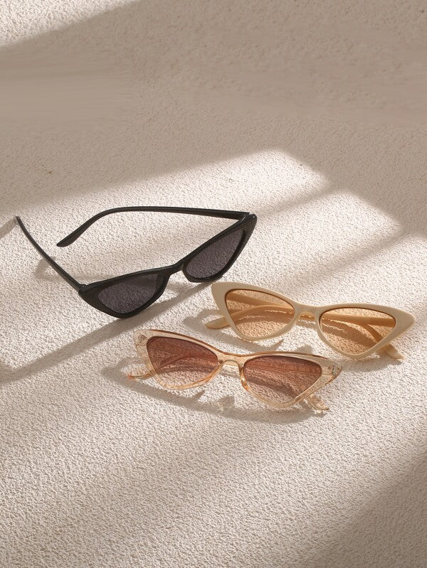 ¡¡¡PRODUCTO EN TENDENCIA!!! SET X2 GAFAS DE SOL CAT EYE + ESTUCHES