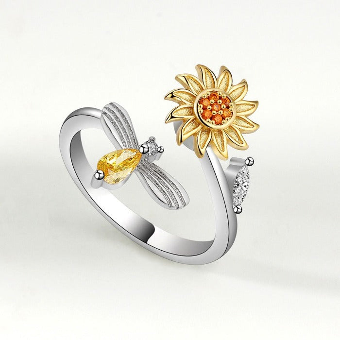 ¡¡PRODUCTO EN TENDENCIA!! ANILLO GIRATORIO DE GIRASOL MKT G