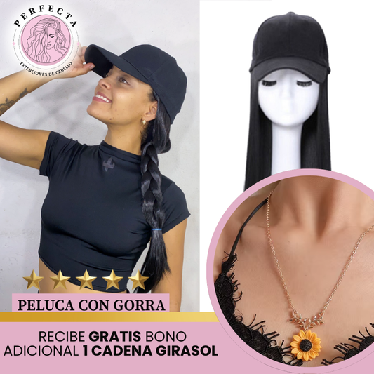 ¡¡EN TENDENCIA!! PELUCA CON GORRA TRAVEL HAIR