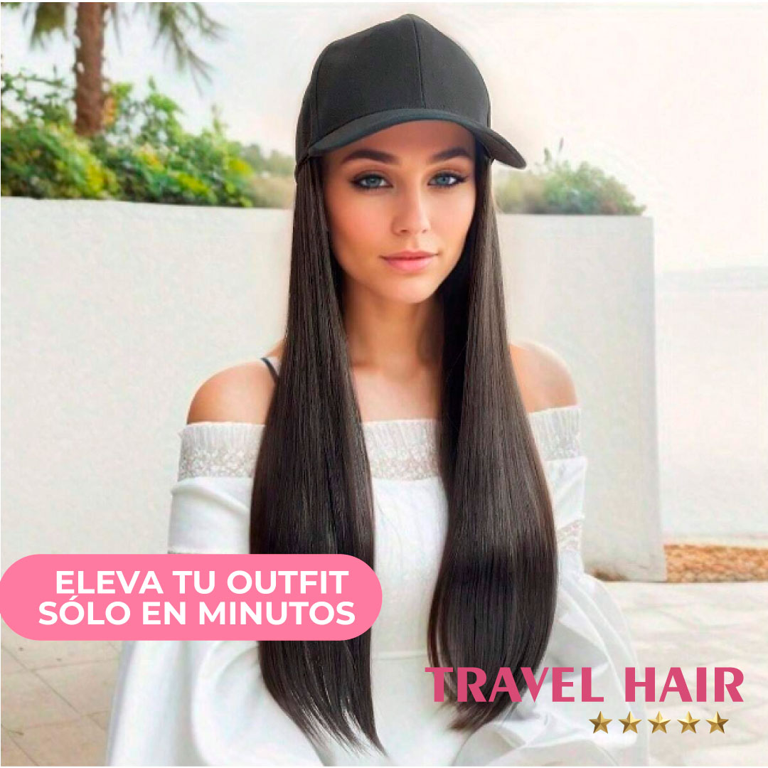 ¡¡PRODUCTO EN TENDENCIA!! PELUCA CON GORRA TRAVEL HAIR MKT G