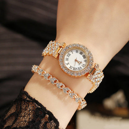 ¡¡EN TENDENCIA!! SET BRILLIANT X (1 RELOJ DE DAMA Y UN BRAZALETE)