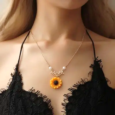 ¡¡EXCLUSIVO!! COLLAR LUZ GIRASOL MKT I