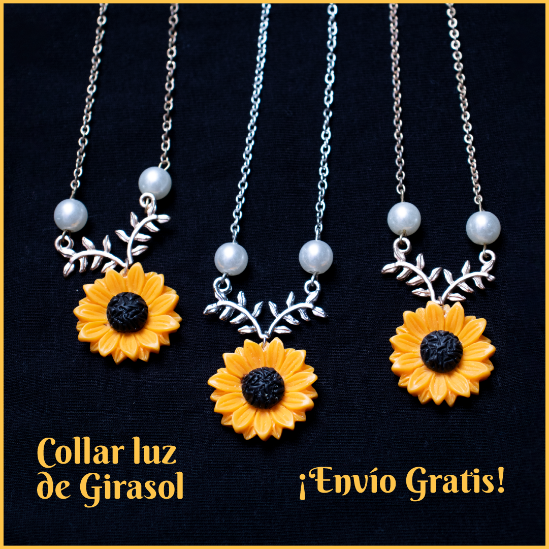 ¡¡EXCLUSIVO!! COLLAR LUZ GIRASOL 0125/2