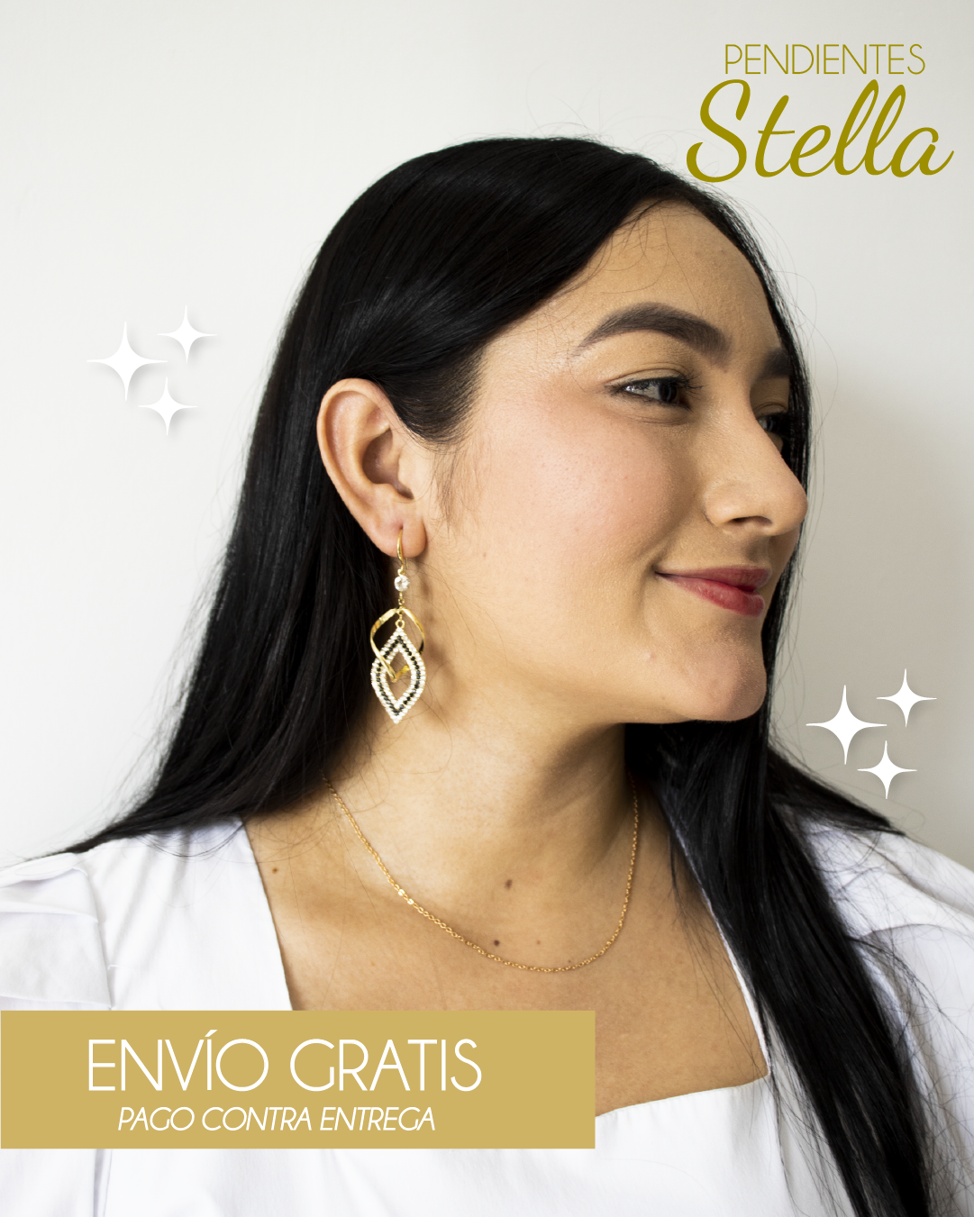 PRODUCTO EXCLUSIVO! PENDIENTES STELLA 0125