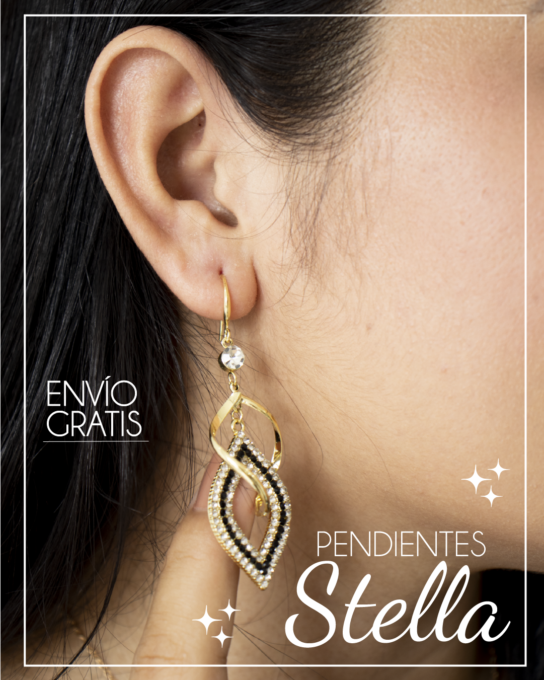 PRODUCTO EXCLUSIVO! PENDIENTES STELLA 0125