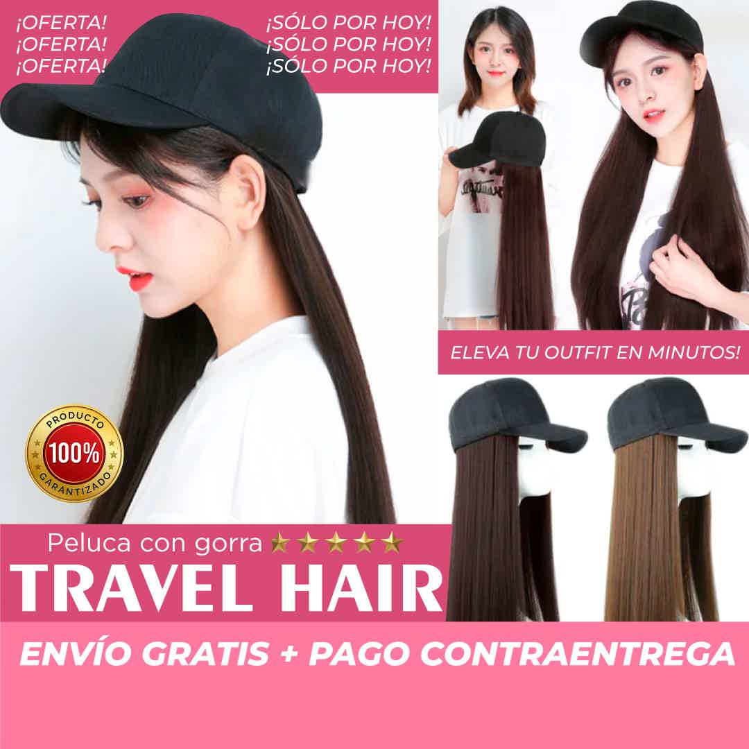 ¡¡PRODUCTO EN TENDENCIA!! PELUCA CON GORRA TRAVEL HAIR