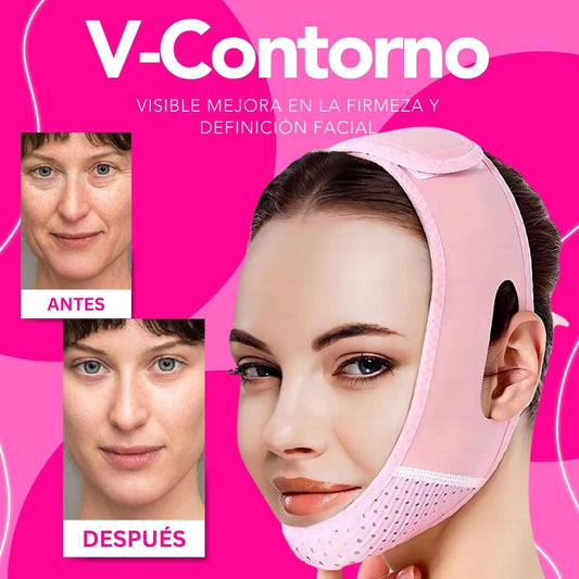 ¡EN TENDENCIA ! MOLDEADORA FACIAL V-CONTORNO