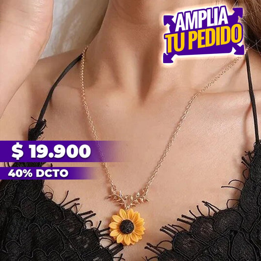 AMPLÍA TU PEDIDO. COLLAR LUZ GIRASOL