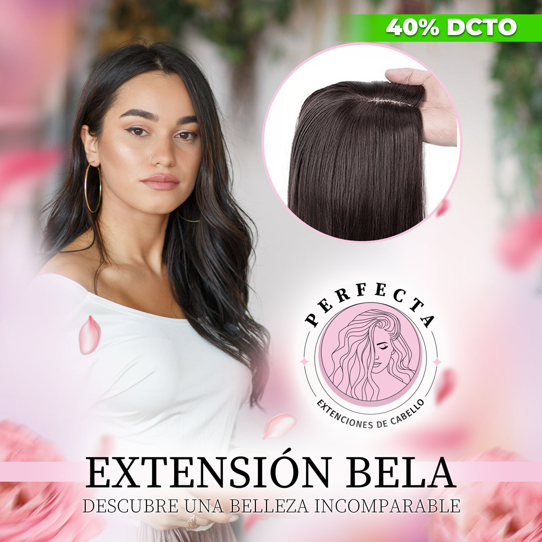 ¡EN TENDENCIA! EXTENSIÓN DE CABELLO BELLA MKT I