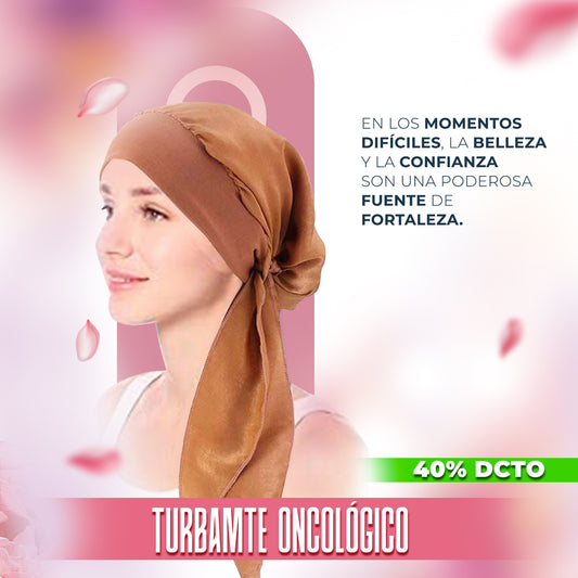 ¡PROMO INCREIBLE! TURBANTE ONCOLÓGICO