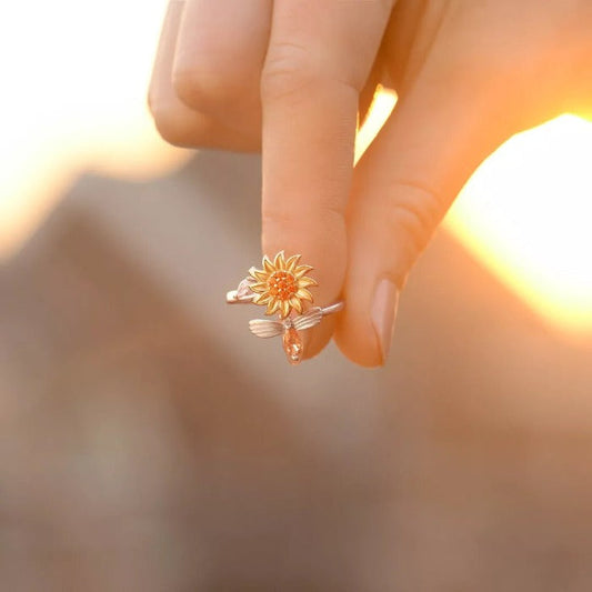 ¡BLACK DAY! 2X1 ANILLO GIRATORIO DE GIRASOL 005