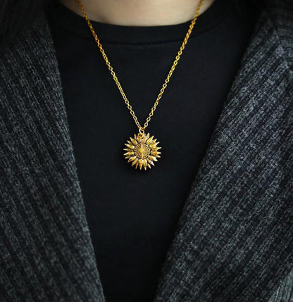 💯 EXCLUSIVO! COLLAR DE GIRASOL SUNSHINE 🌻 BisuFemme