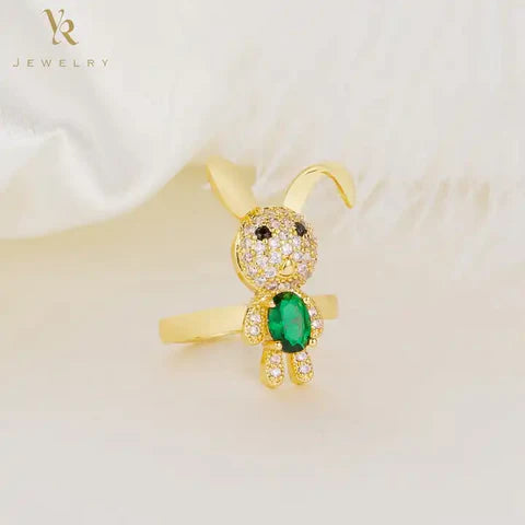 ¡PRODUCTO EXCLUSIVO! ANILLO RABBIT ESMERALD™️🟢🐰
